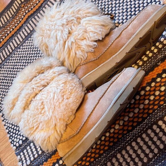 Ugg’s Ranier 5189 Limited edition Suede Eskimo boots sz 9 - Picture 6 of 11